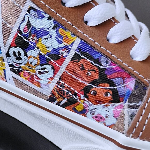 Vans Women's Old Skool Vans X Disney 100th Anniversary Sneaker in Amazing Multi - Picture 5 of 15